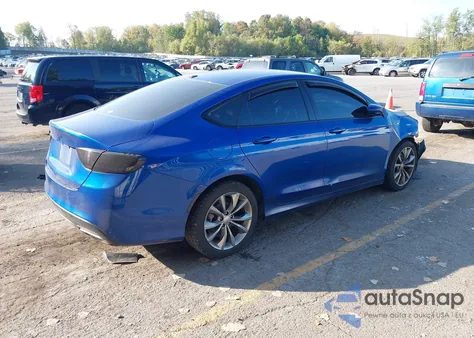 2015 Chrysler 200 S из США, поврежденный, VIN 1C3CCCBB6FN522149